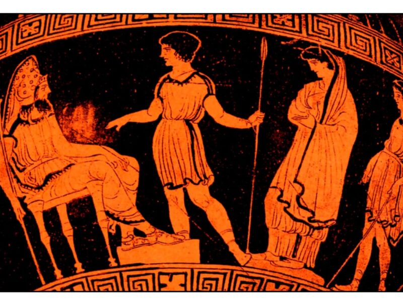 Villa dei Misteri, Dionysiac Frieze of Triclinium Wall A