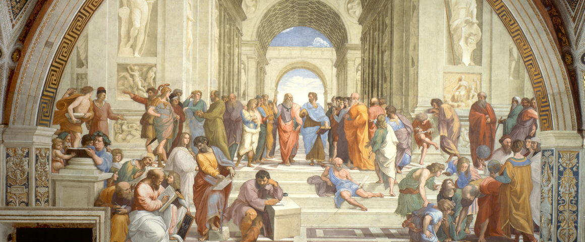 De school van Athene van Rafaël