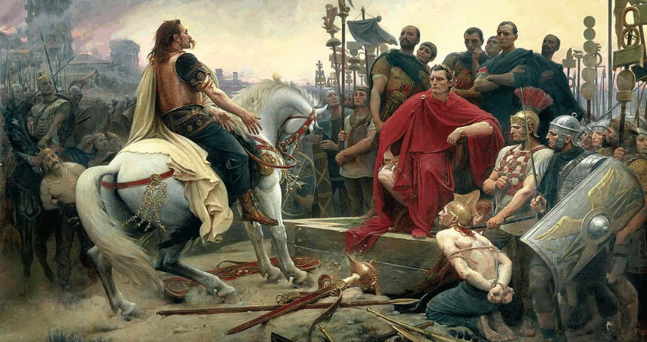 https://historiek.net/vercingetorix-72-46-vchr/1990/Schilderij van Lionel-Noël Royer uit 1899.